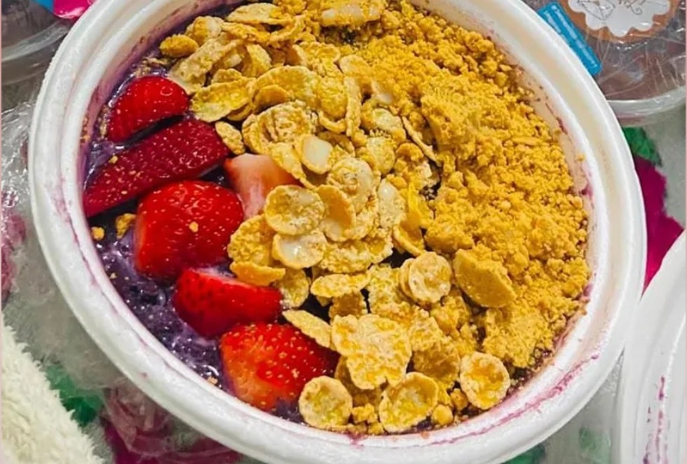 Açaí montado da Pri